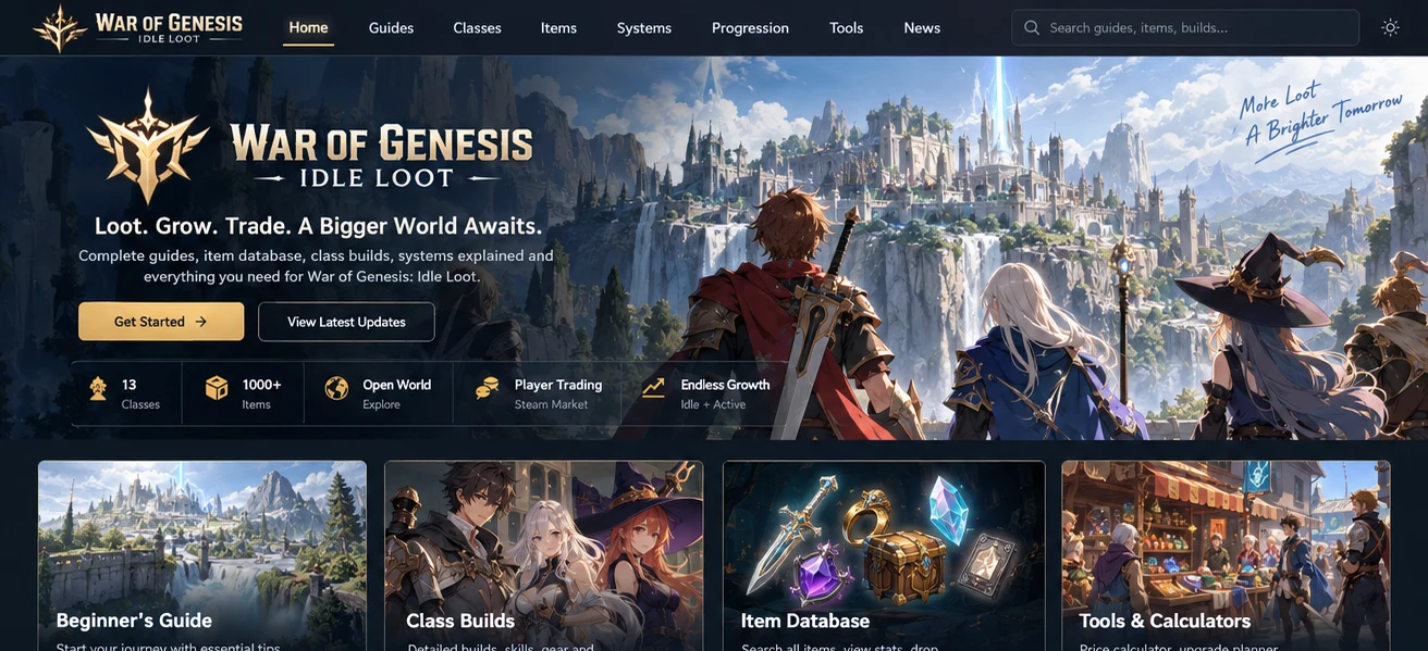 Generated editorial fantasy progression artwork; not an in-game screenshot